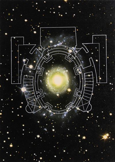 Astrale, serigrafia a colori (es. H.C.)