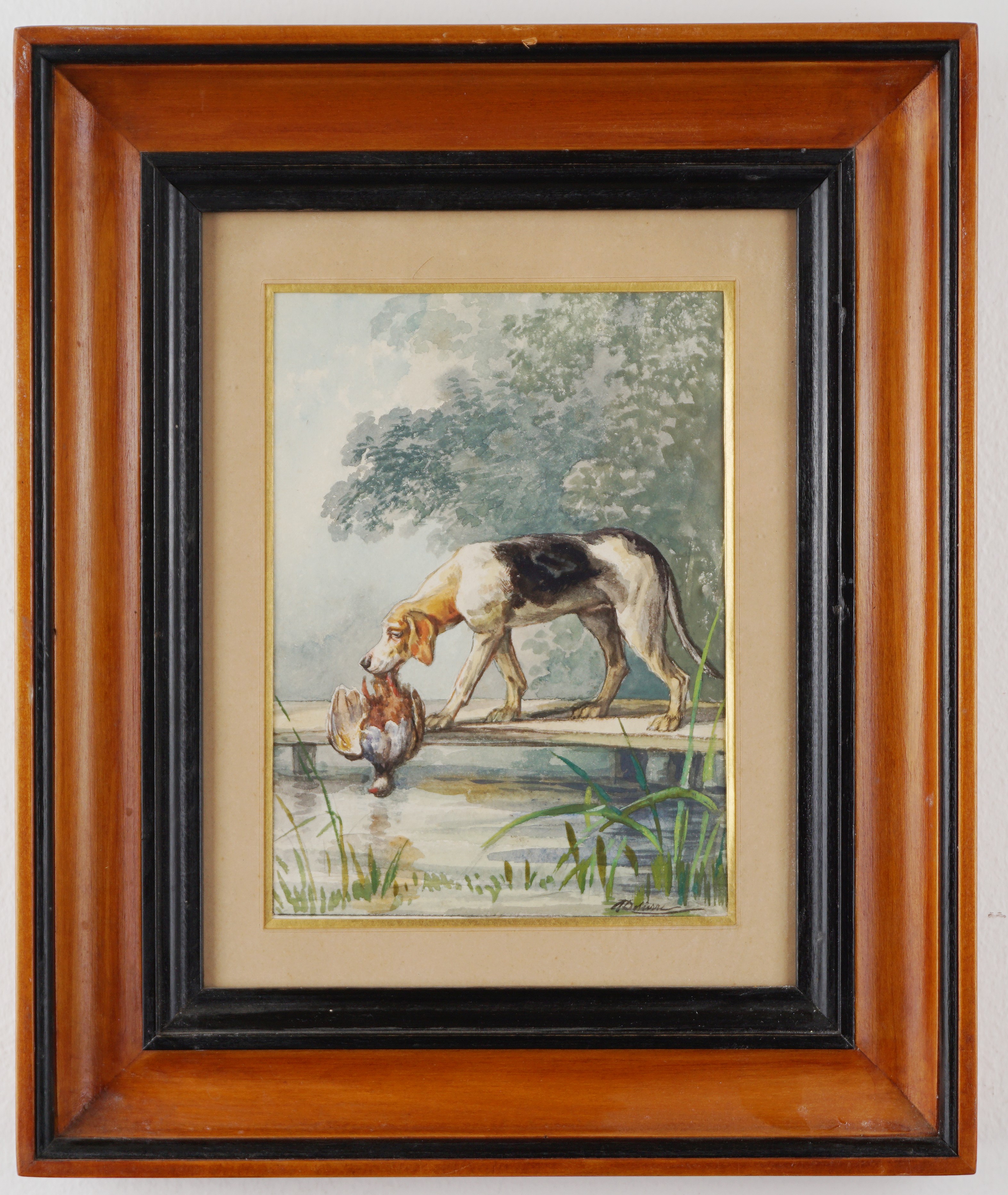 Auguste Delierre - Le chien