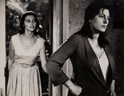 Anna Magnani e Marisa Pavan in “La Rosa tatuata”