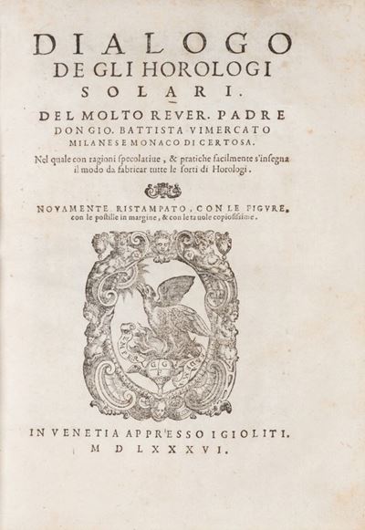 Dialogo De gli Horologi Solari
