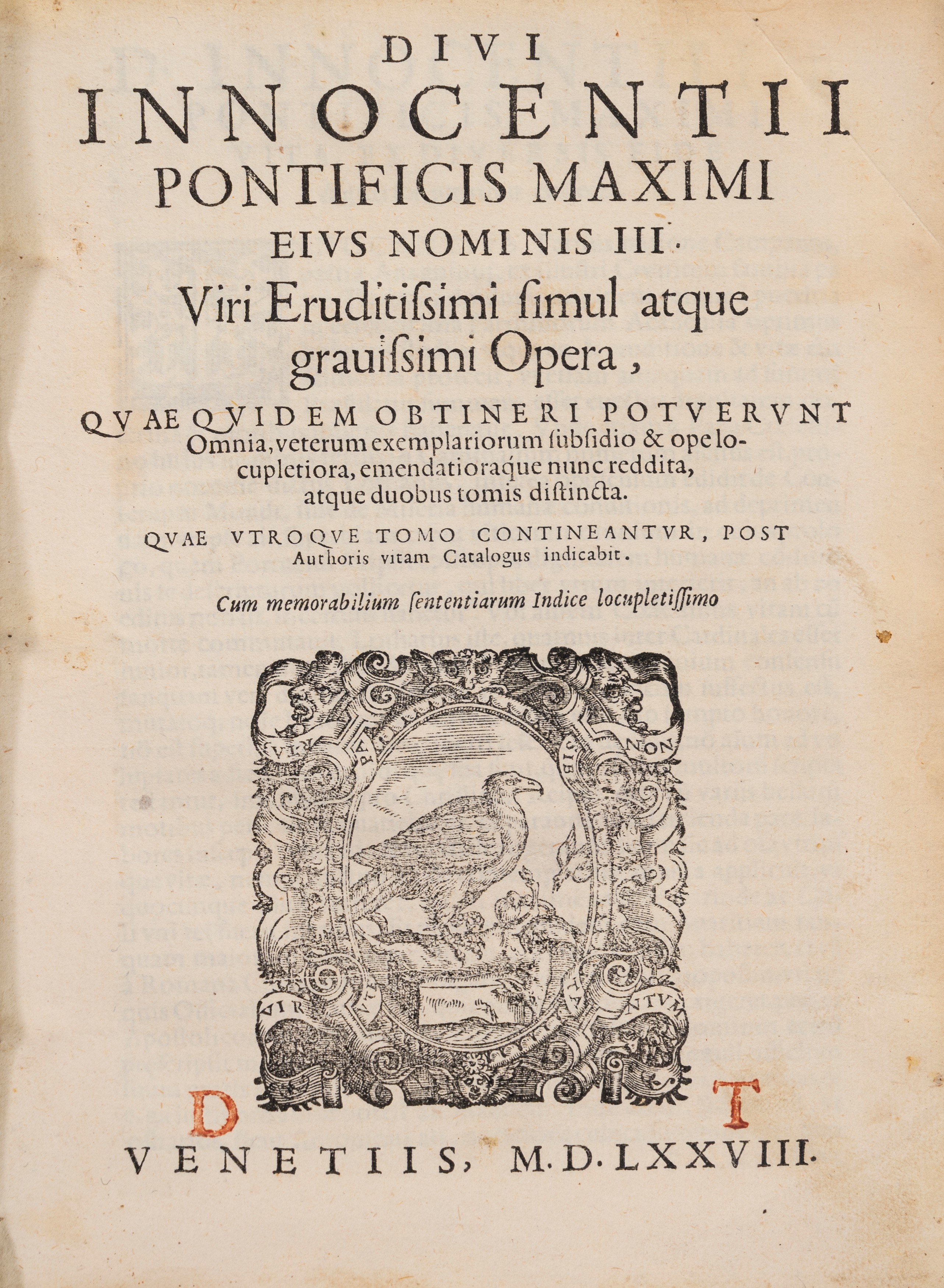 Varii tractatus. cautelae inscripti vulgo. Quorum Catalogum sequens pagina demonstrat