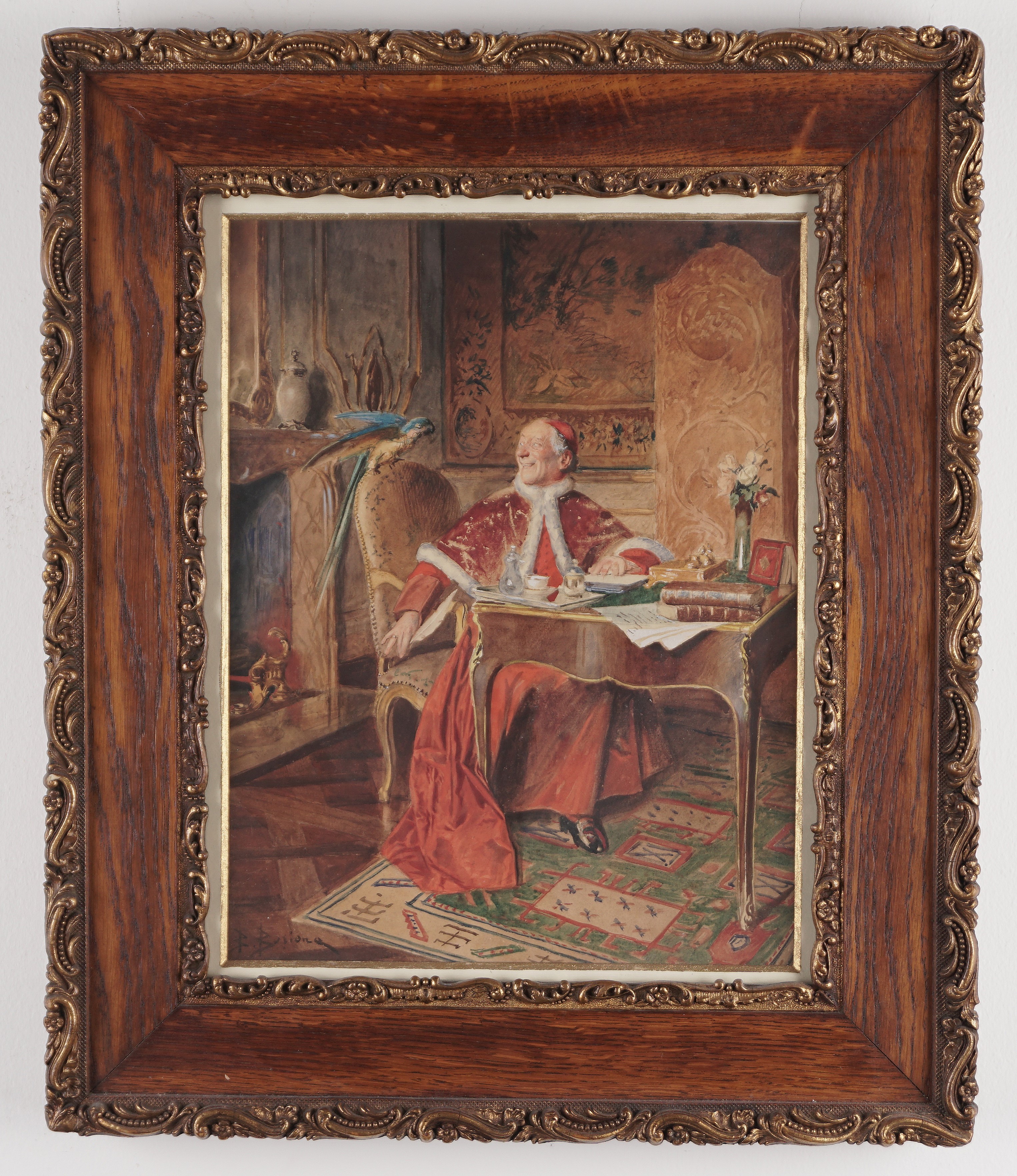 Il cardinale e il pappagallo
