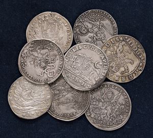 VARI DOGI - Lotto di 8 esemplari di Oselle, Venezia.