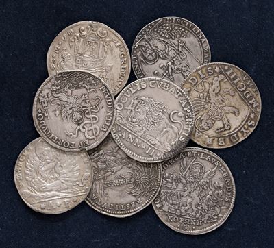 Oselle veneziane, lotto di 8 esemplari
