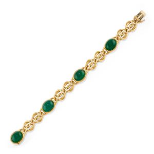 Bracciale con crisoprasio