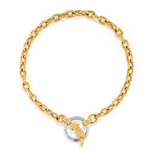 Collana con pappagallo