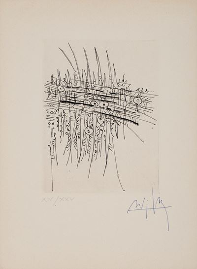 Senza titolo, acquaforte (es. XIV/XXV)