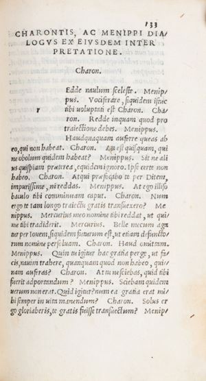 Luciani Opuscula Erasmo Roterodamo interprete. Toxaris, siue de amicitia. Alexander, qui et pseudomantis