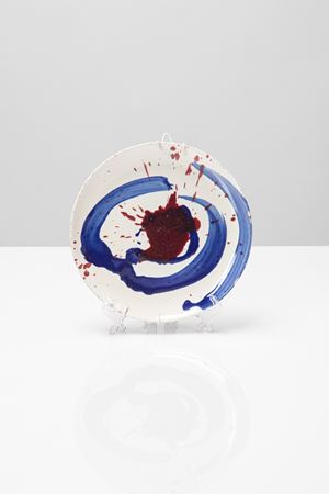 Piatto con decoro nucleare