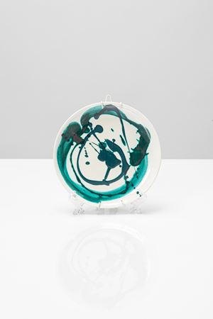 Piatto con decoro nucleare