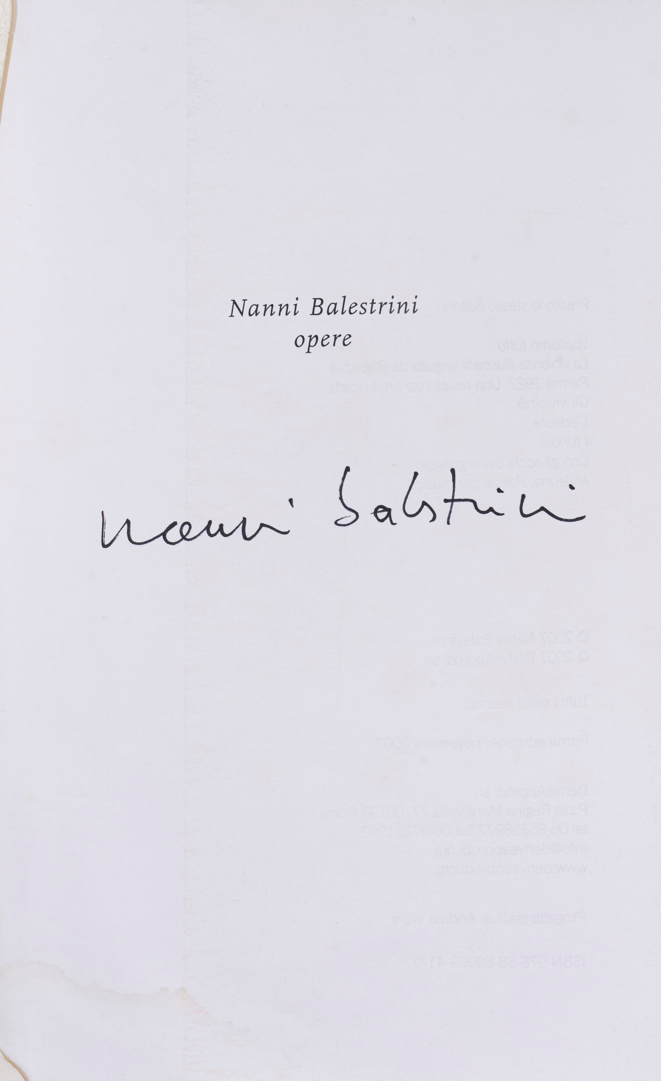 Nanni Balestrini - Tristano