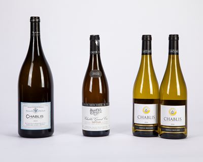 Selezione di Chablis: 3 Bottiglie + 1 Magnum