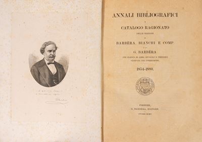 Annali bibliografici e catalogo ragionato delle edizioni Barbèra, Bianchi e comp. (1854-1880)