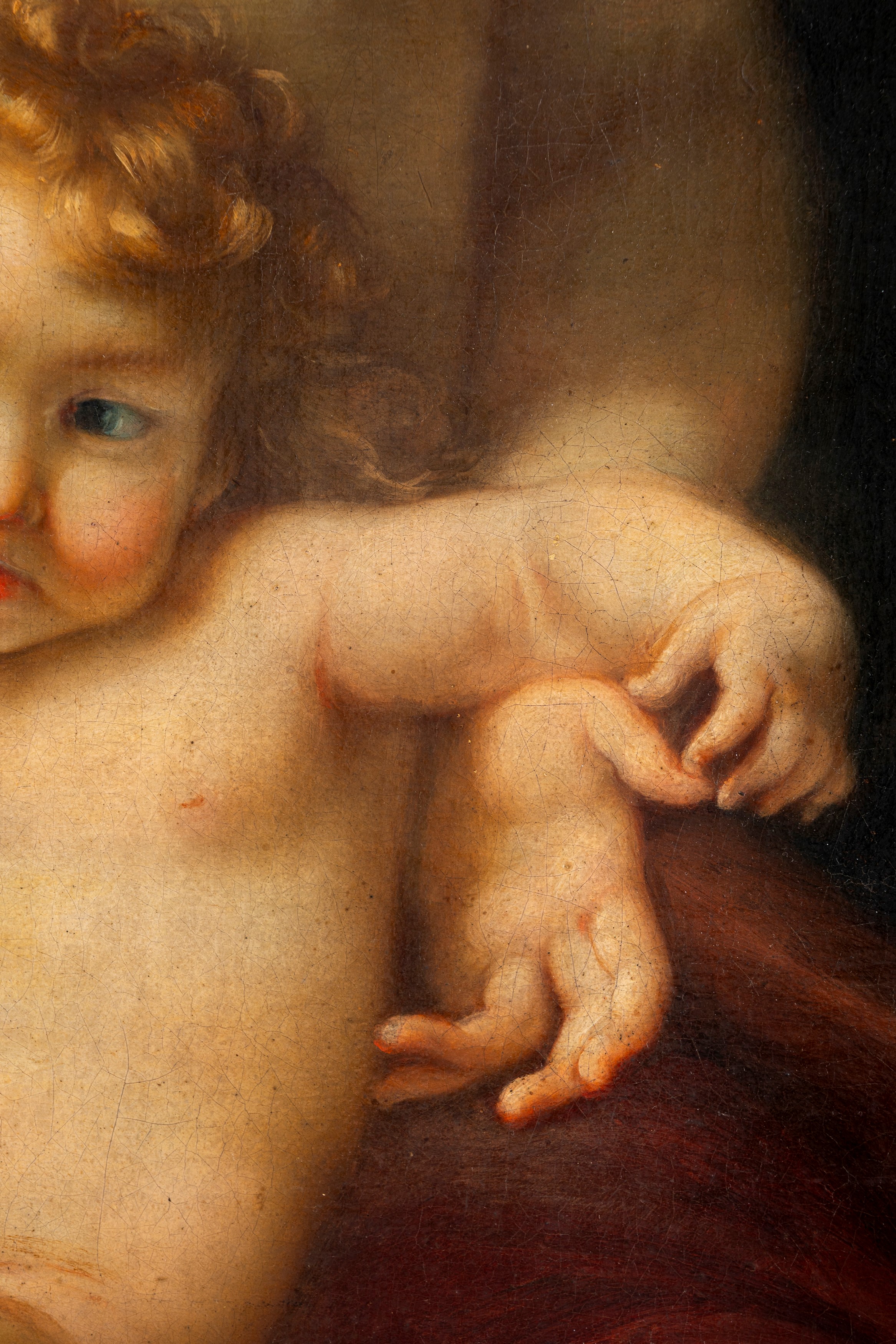 Cristoforo Unterperger - Apollo consegna Esculapio al centauro Chirone, olio su tela