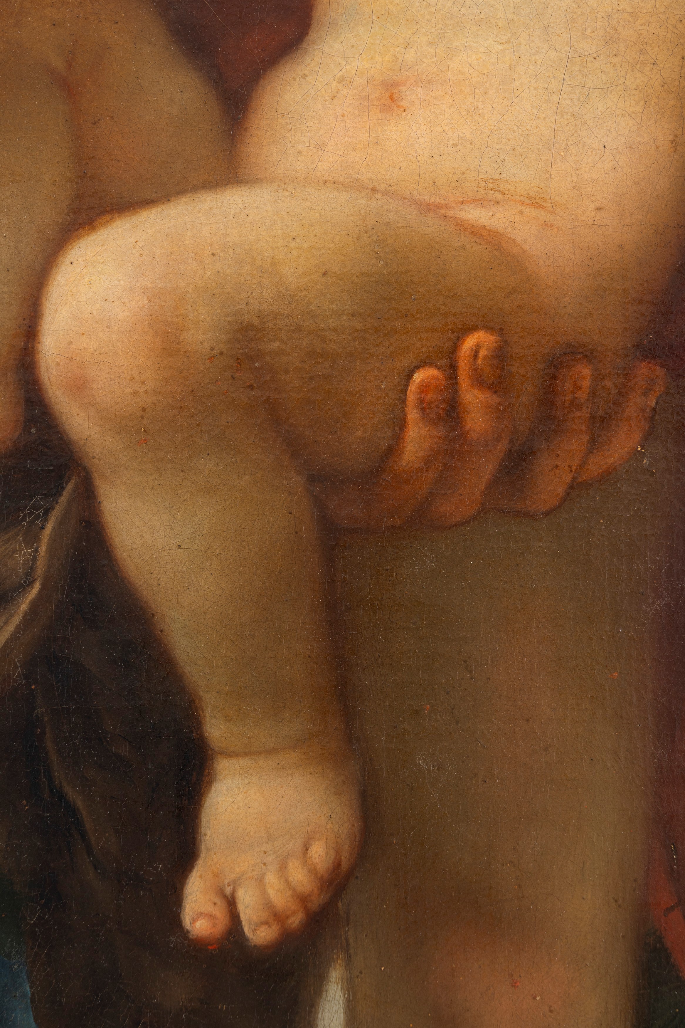 Cristoforo Unterperger - Apollo consegna Esculapio al centauro Chirone, olio su tela