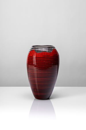 Vase from the 'Tessuto' series