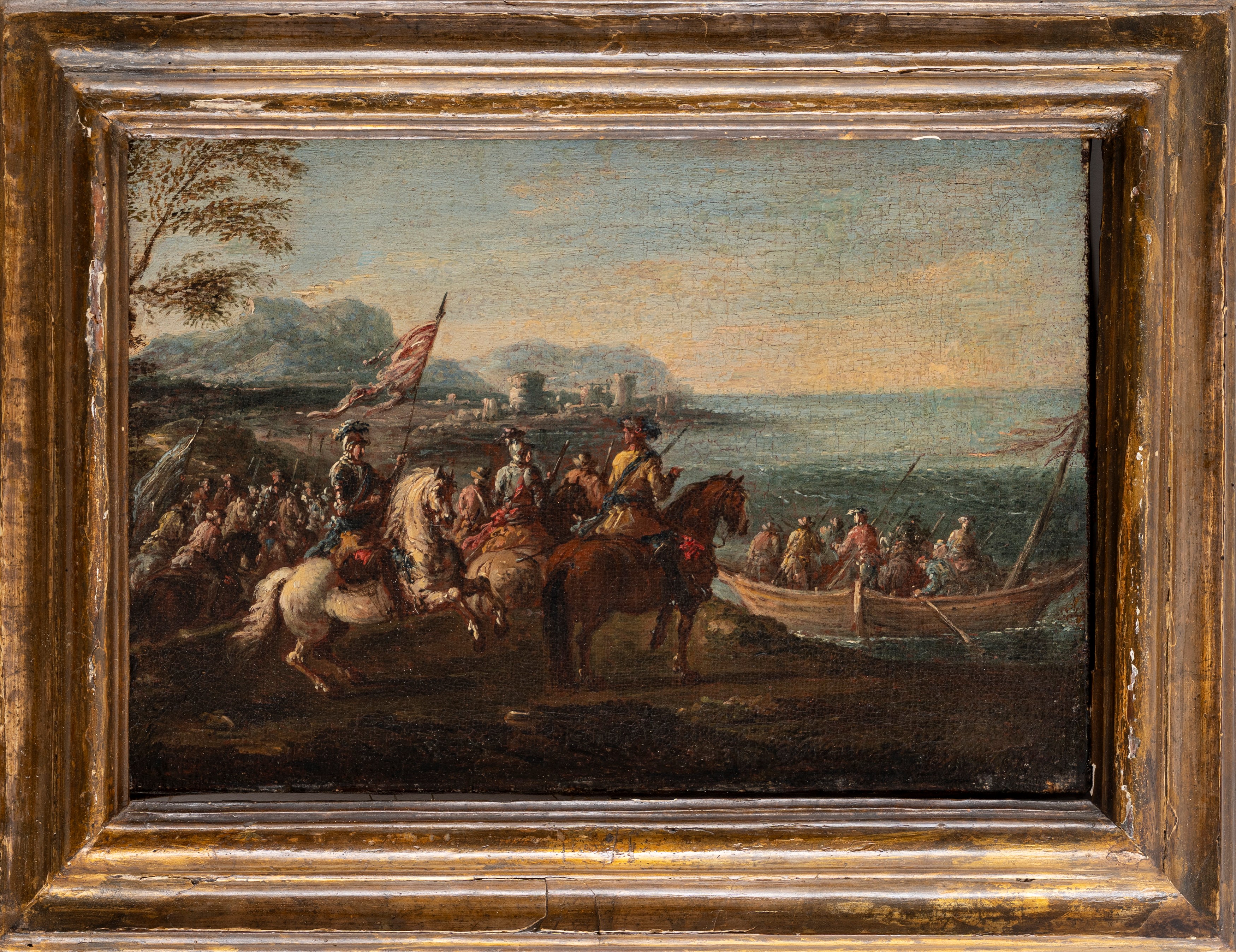 Francesco Graziani, Detto Ciccio Napoletano - Scena Militare con Imbarco
