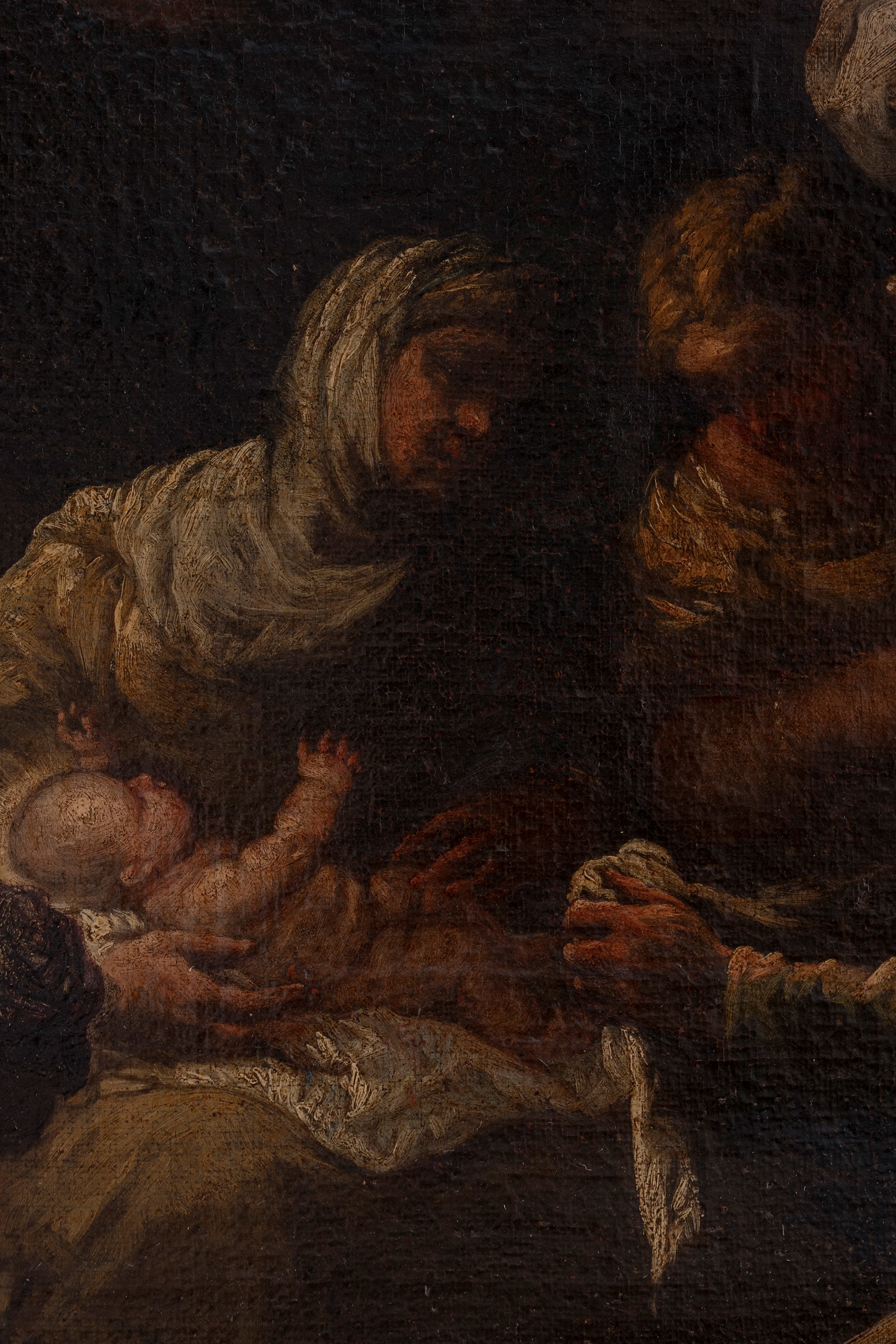 Attribuito a Luca Giordano (napoli 1634 – 1705) - Giacinto Diano, Nascita della Vergine, olio su ...