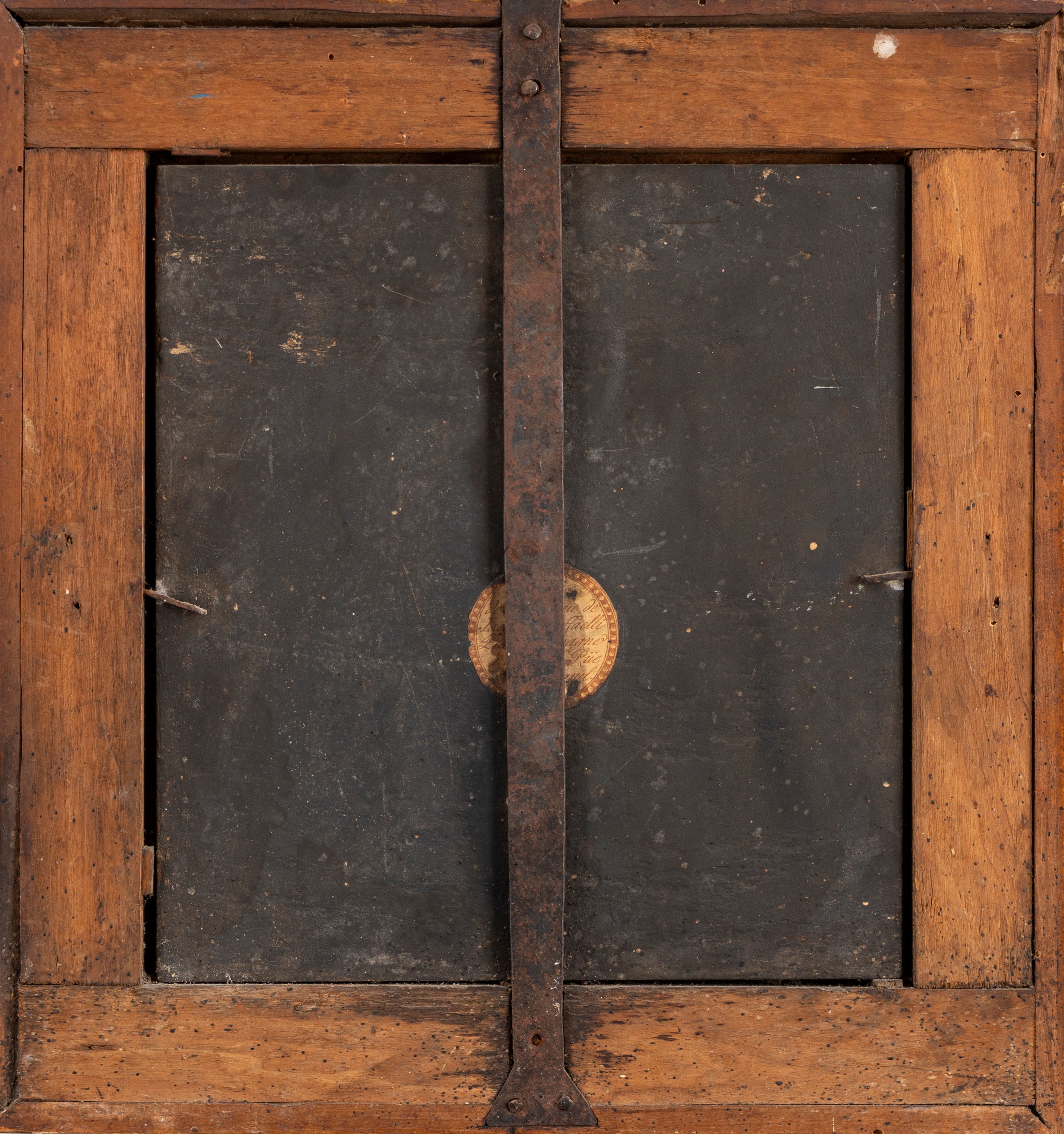 Scuola Romana, Secolo XIX - Scuola romana (XIX secolo), Vedute delle rovine del Mausoleo di Cecil...