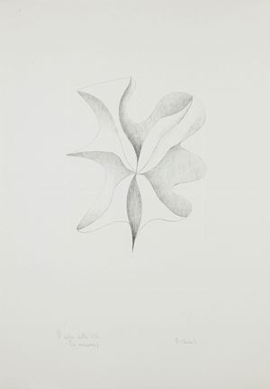 Edizione a tiratura limitata a 100 esemplari, il nostro è il n. III dei dei XX contrassegnati con numeri romani firmati al colophon dall'artista.   <<Corrispondenza>> con Ungaretti. Lettura grafico - visiva di Pina Crisanti