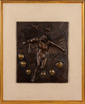 CALCIO - Mondiali - Attardi, Ugo (Sori, 12 marzo 1923 &ndash; Roma, 20 luglio 2006) 