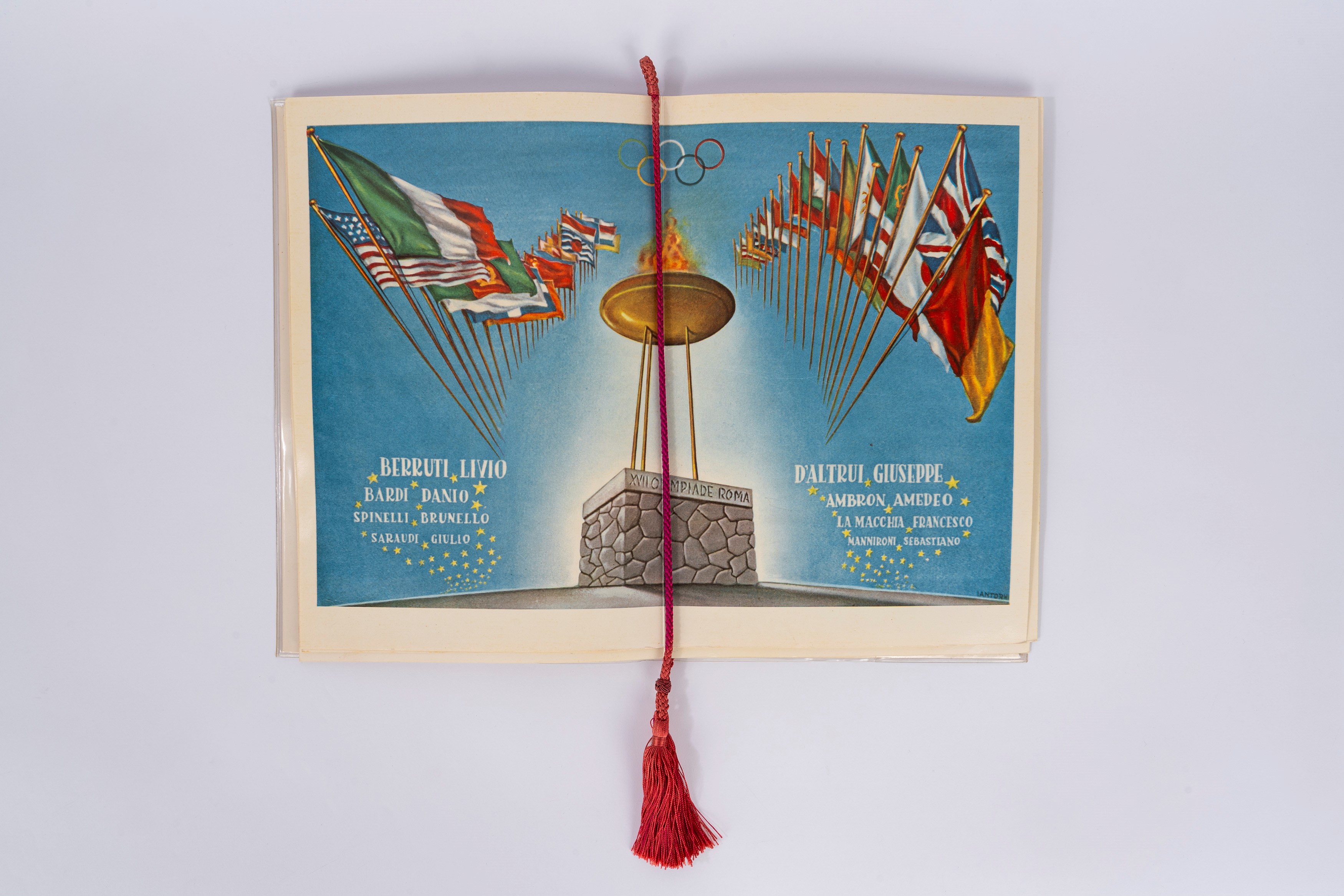 Corpo delle Guardie di Pubblica Sicurezza, Calendario commemorativo XVII Giochi Olimpici Estivi d...