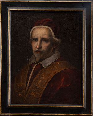 Ritratto di Papa Innocenzo XI, al secolo Benedetto Odescalchi, pontefice dal 1676 al 1689