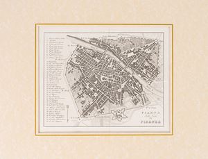 Pianta della Citt&agrave;&nbsp;di Firenze