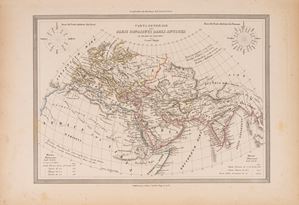 General map of the countries known to the Ancients at the time of Ptolemy