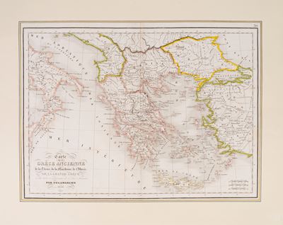 Carte de la Grece Ancienne
