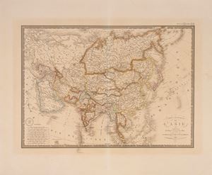 General map of Asia
