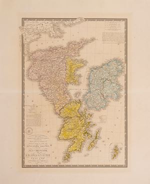 Carte generale des Iles Britanniques ou Royaume de la Grande Bretagne et de l'Irlande