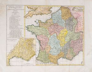GALLIA ANTIQUA ex AEVI ROMANI Monumentis eruta et SERENISSIMI CARNUTUM DUCIS