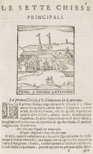Trattato nuovo delle cose maravigliose dell'alma citta di Roma ornato di molte figure, nel quale si discorre di 300 e più chiese