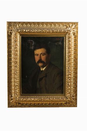 Ritratto di uomo con baffi