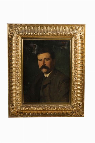 Ritratto di Uomo con Baffi, 1886