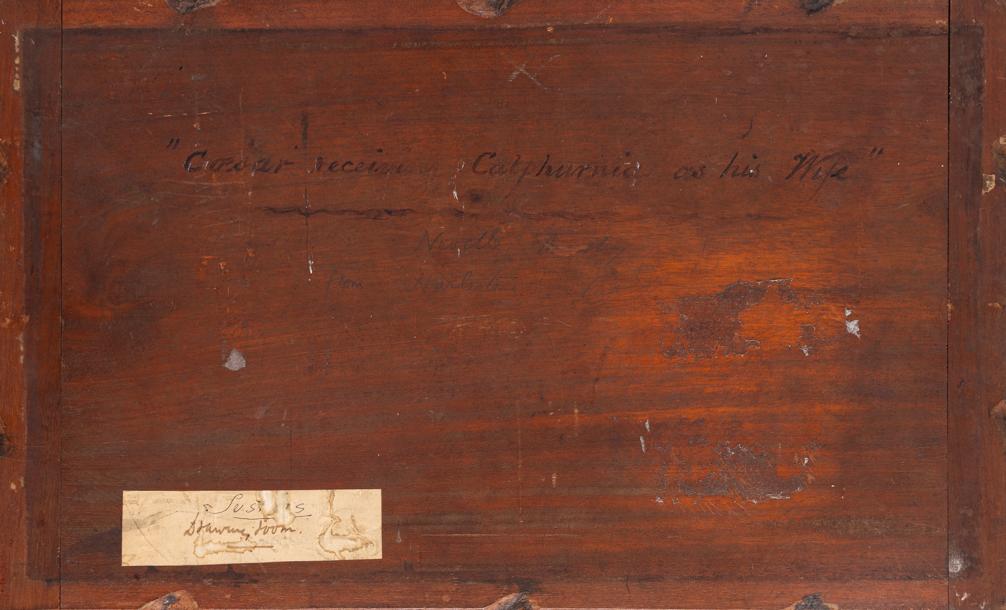 Cesare riceve Calpurnia come sua sposa