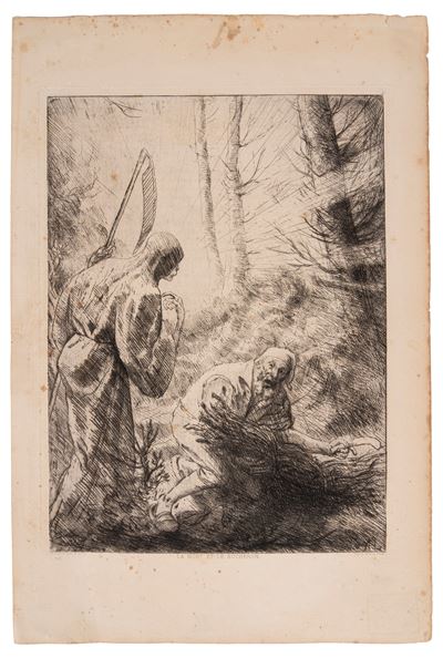 La mort et le bucheron