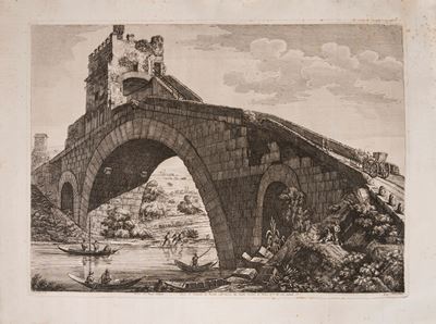 Veduta del Ponte Salario
