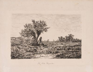 La vita campestre (acquaforte, sec. XIX)