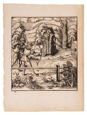 Il piccolo Re al tiro con l'arco