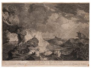 Tempete dans la Mer du Nord