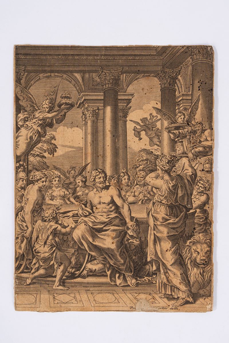 Giove e dei degli olimpo