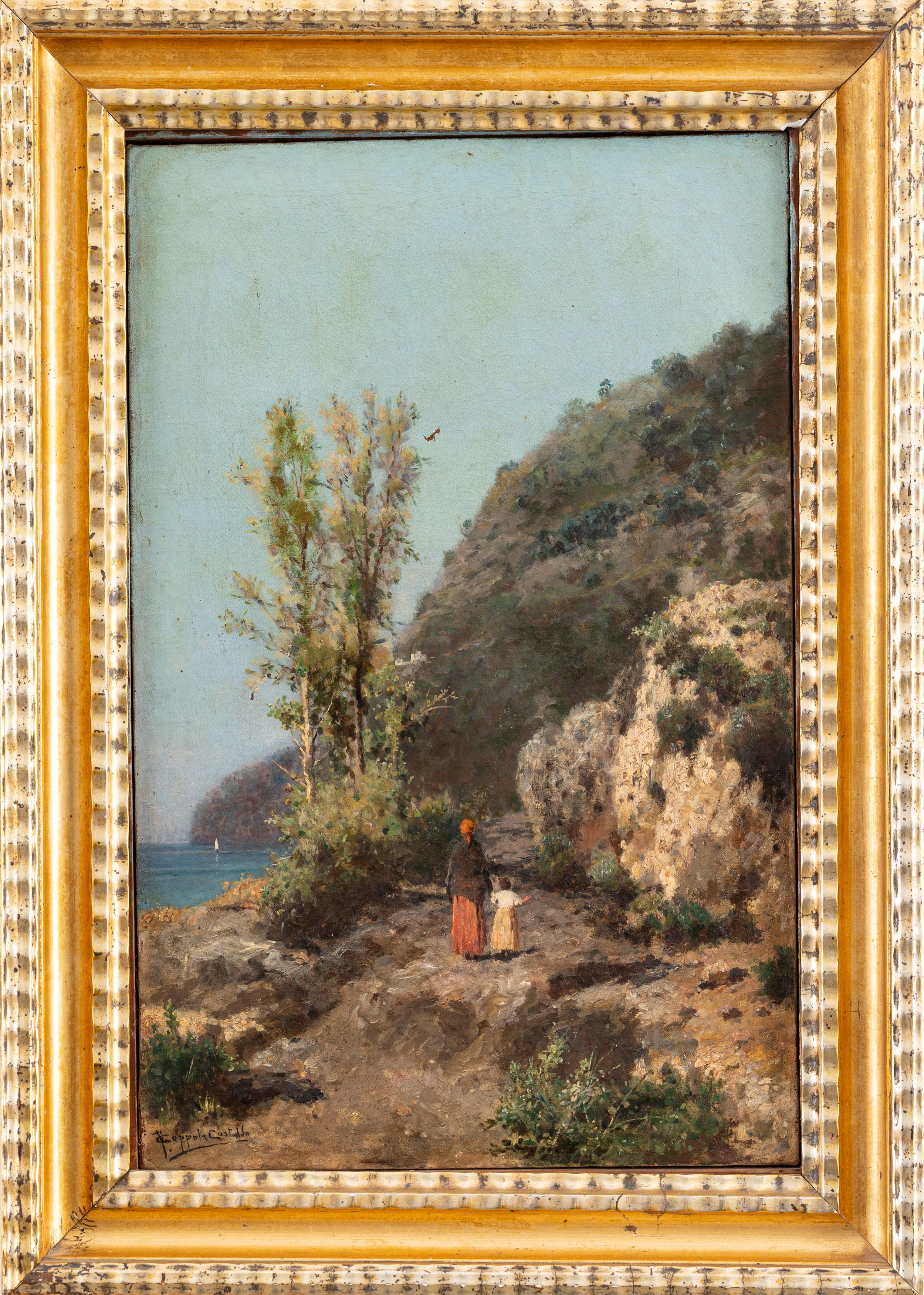 Francesco Coppola Castaldo - Il sentiero lungo la costa