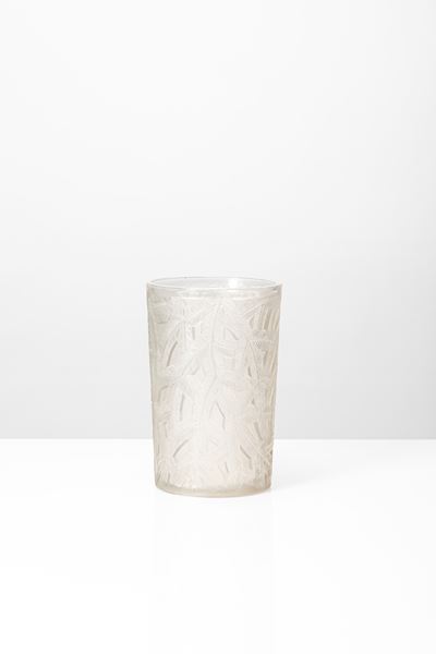 Vaso modello «Épicéa», vetro modellato a pressione (1923)