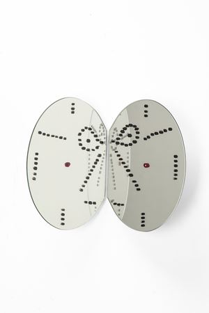Mirror model 'Due ali' from the 'Specchi Riflessi' series