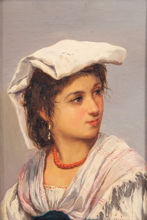 Ritratto di giovane popolana