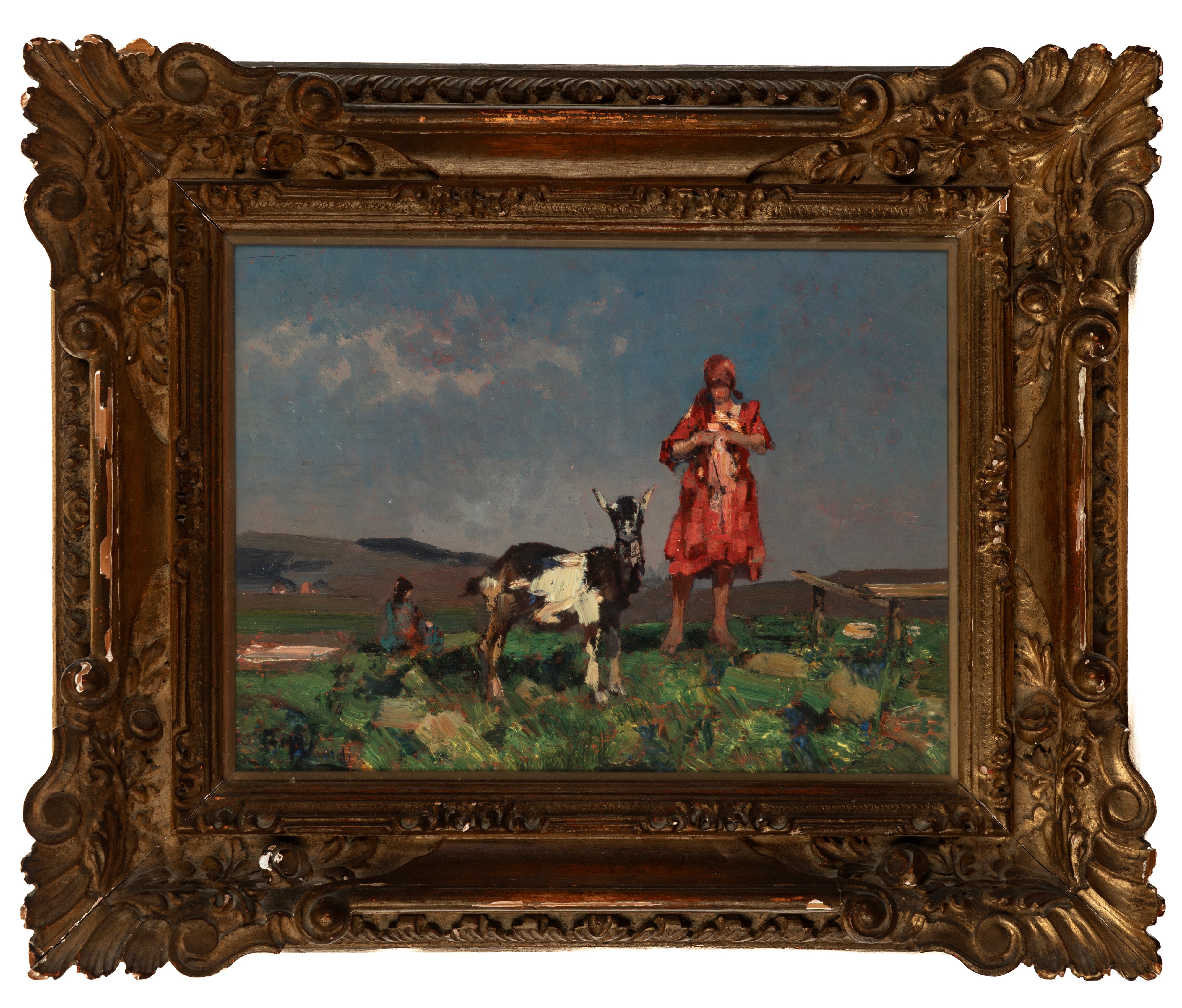 Figurina in rosso