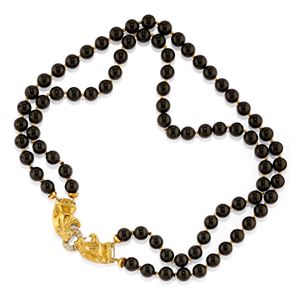 Collana con pantere