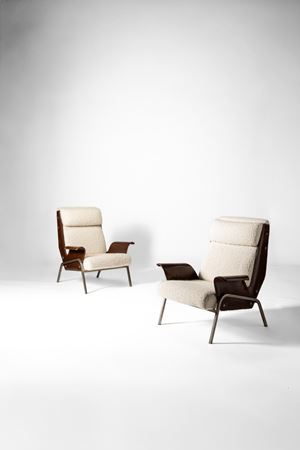 Pair of armchairs model 'Alba'